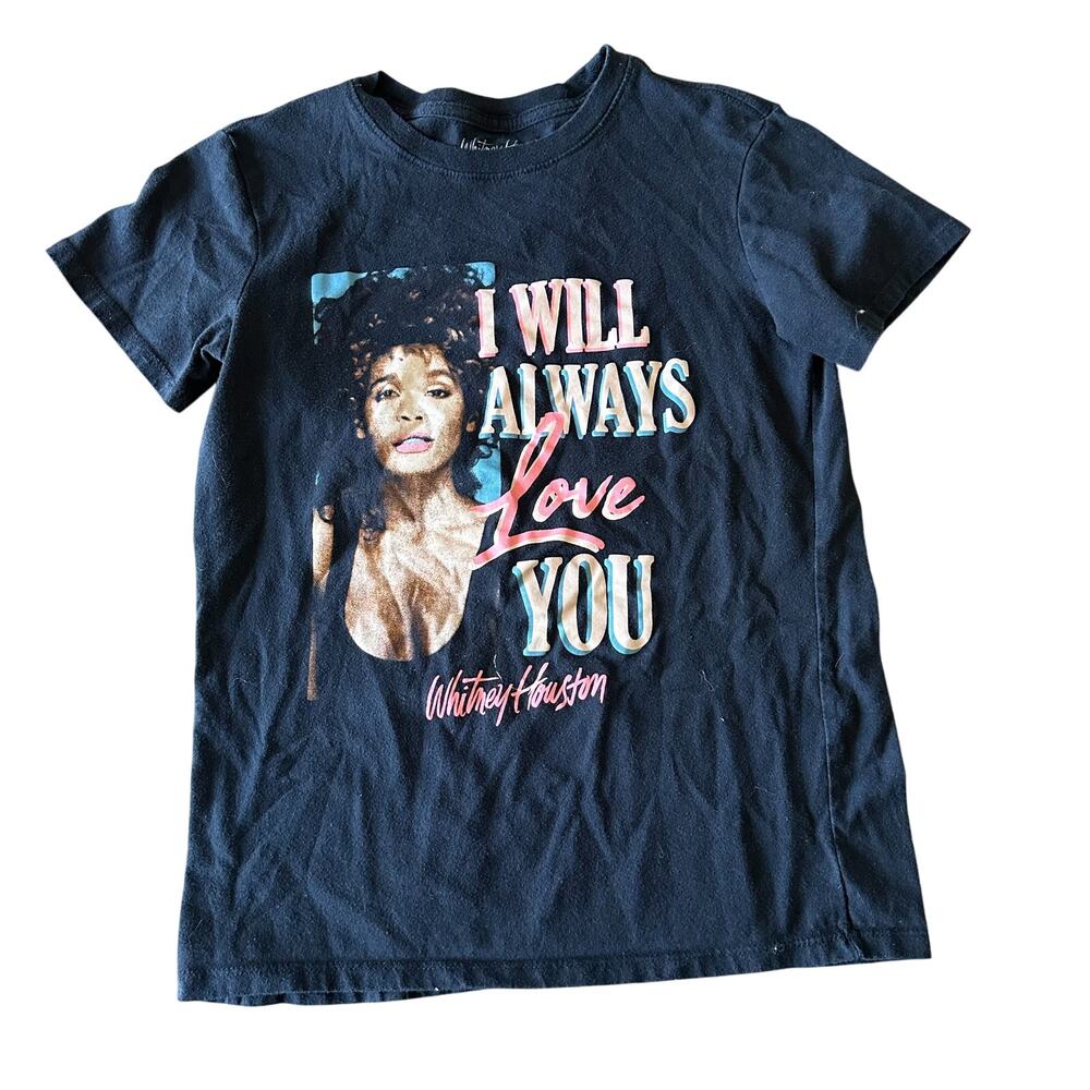 Whitney Houston 'I Will Always Love You' Shirt Size XS